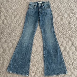 Flare ultra high rise jeans